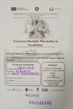 Caravana Sănătății Plămânilor 